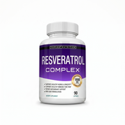 Resveratrol Complex Antioxidante Premium para Piel Radiante, Corazón Fuerte y Energía Joven